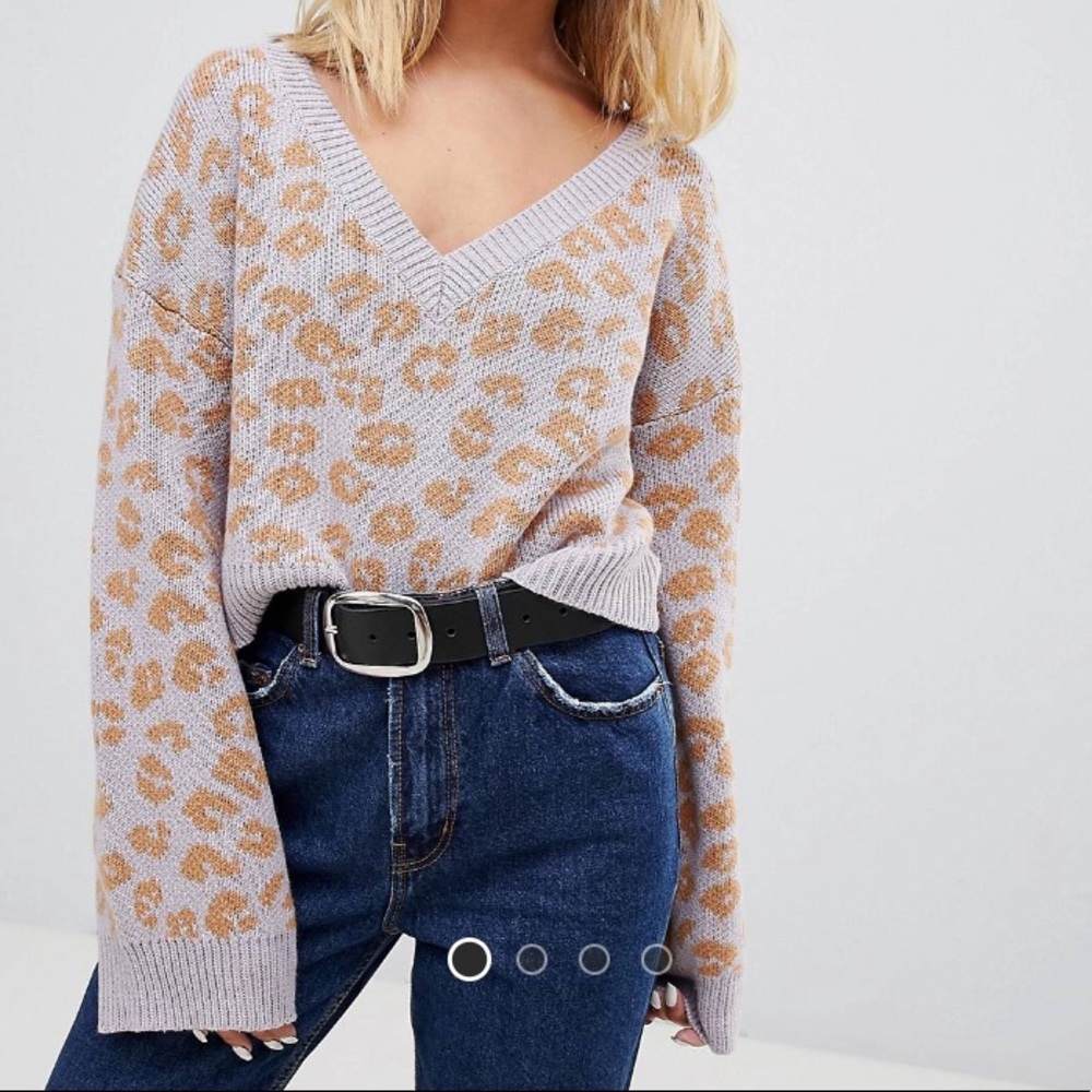 Wild Honey cropped sweater